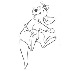 Раскраска: Винни-Пух (Анимационные фильмы) #28889 - Бесплатные раскраски для печати