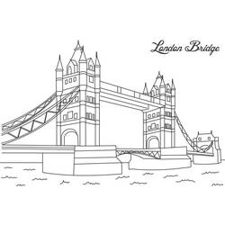 Раскраска: мост (Здания и Архитектура) #62843 - Раскраски для печати