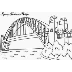 Раскраска: мост (Здания и Архитектура) #62879 - Раскраски для печати