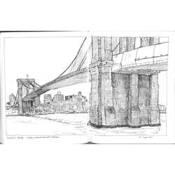 Раскраска: мост (Здания и Архитектура) #62901 - Раскраски для печати