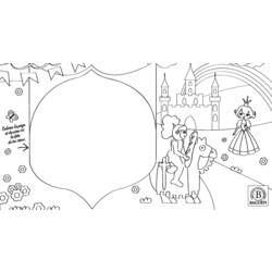 Раскраска: Замок (Здания и Архитектура) #62295 - Бесплатные раскраски для печати