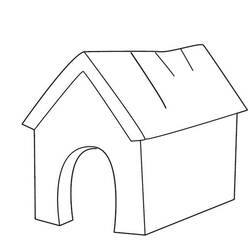 Раскраска: собачья конура (Здания и Архитектура) #62361 - Раскраски для печати