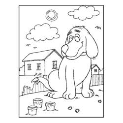 Раскраска: собачья конура (Здания и Архитектура) #62433 - Раскраски для печати