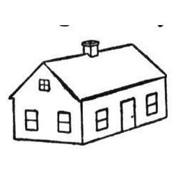 Раскраска: дом (Здания и Архитектура) #64682 - Бесплатные раскраски для печати