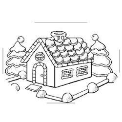 Раскраска: дом (Здания и Архитектура) #64800 - Бесплатные раскраски для печати