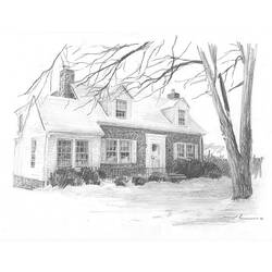 Раскраска: дом (Здания и Архитектура) #66461 - Бесплатные раскраски для печати
