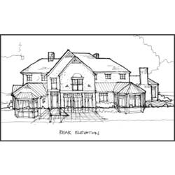 Раскраска: дом (Здания и Архитектура) #66536 - Бесплатные раскраски для печати