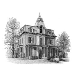 Раскраска: дом (Здания и Архитектура) #66567 - Бесплатные раскраски для печати