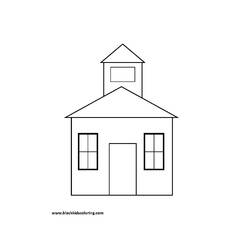 Раскраска: школа (Здания и Архитектура) #66829 - Раскраски для печати