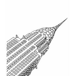 Раскраска: небоскреб (Здания и Архитектура) #65558 - Бесплатные раскраски для печати