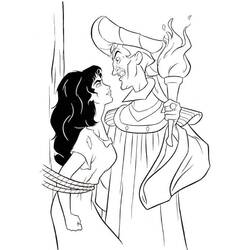 Раскраски: Esmeralda - Бесплатные раскраски для печати
