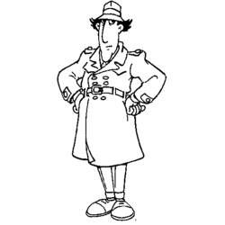 Раскраски: Gadget Inspector - Бесплатные раскраски для печати