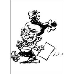 Раскраски: Little Spirou - Бесплатные раскраски для печати