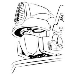 Раскраски: Optimus Prime - Бесплатные раскраски для печати