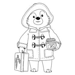 Раскраски: Paddington - Бесплатные раскраски для печати