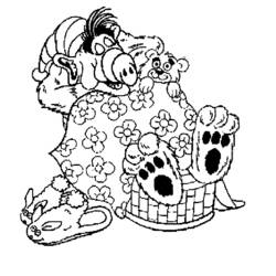 Раскраска: Alf (мультфильмы) #33690 - Раскраски для печати