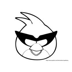 Раскраска: Angry Birds (мультфильмы) #25018 - Раскраски для печати