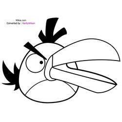 Раскраска: Angry Birds (мультфильмы) #25029 - Раскраски для печати