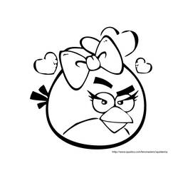 Раскраска: Angry Birds (мультфильмы) #25038 - Раскраски для печати
