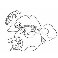 Раскраска: Angry Birds (мультфильмы) #25087 - Раскраски для печати