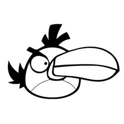 Раскраска: Angry Birds (мультфильмы) #25126 - Раскраски для печати