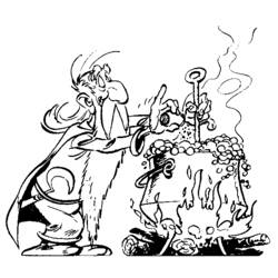 Раскраска: Астерикс и Обеликс (мультфильмы) #24488 - Бесплатные раскраски для печати