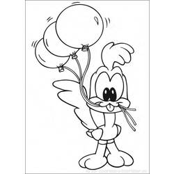 Раскраска: Baby Looney Tunes (мультфильмы) #26519 - Раскраски для печати