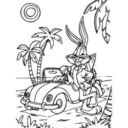 Раскраска: Baby Looney Tunes (мультфильмы) #26533 - Раскраски для печати