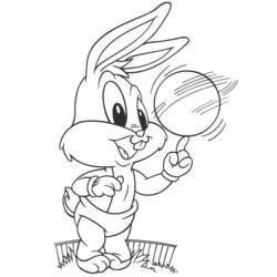 Раскраска: Baby Looney Tunes (мультфильмы) #26546 - Бесплатные раскраски для печати