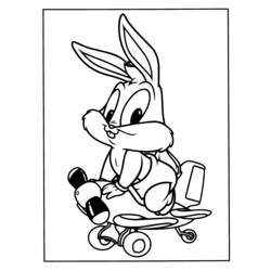 Раскраска: Baby Looney Tunes (мультфильмы) #26596 - Раскраски для печати