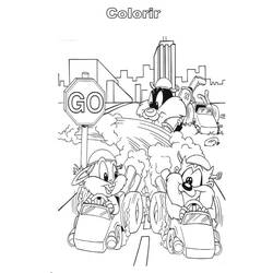 Раскраска: Baby Looney Tunes (мультфильмы) #26602 - Бесплатные раскраски для печати
