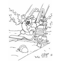 Раскраска: Baby Looney Tunes (мультфильмы) #26607 - Бесплатные раскраски для печати