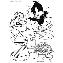 Раскраска: Baby Looney Tunes (мультфильмы) #26671 - Бесплатные раскраски для печати
