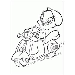 Раскраска: Baby Looney Tunes (мультфильмы) #26675 - Бесплатные раскраски для печати
