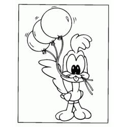 Раскраска: Baby Looney Tunes (мультфильмы) #26677 - Раскраски для печати
