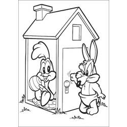 Раскраска: Baby Looney Tunes (мультфильмы) #26700 - Бесплатные раскраски для печати