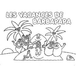 Раскраска: Barbapapa (мультфильмы) #36460 - Раскраски для печати