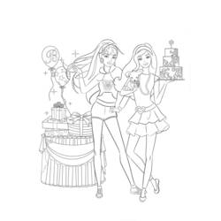 Раскраска: Барби (мультфильмы) #27461 - Бесплатные раскраски для печати