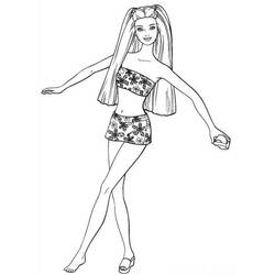 Раскраска: Барби (мультфильмы) #27470 - Бесплатные раскраски для печати