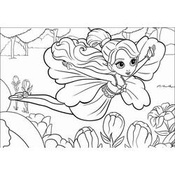 Раскраска: Барби (мультфильмы) #27545 - Бесплатные раскраски для печати