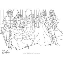 Раскраска: Барби (мультфильмы) #27670 - Бесплатные раскраски для печати