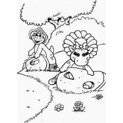 Раскраска: Барни и его друзья (мультфильмы) #40917 - Раскраски для печати