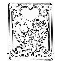 Раскраска: Барни и его друзья (мультфильмы) #40956 - Бесплатные раскраски для печати