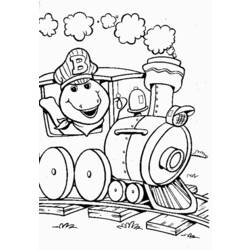 Раскраска: Барни и его друзья (мультфильмы) #40965 - Бесплатные раскраски для печати