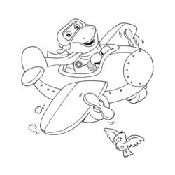 Раскраска: Барни и его друзья (мультфильмы) #41000 - Бесплатные раскраски для печати