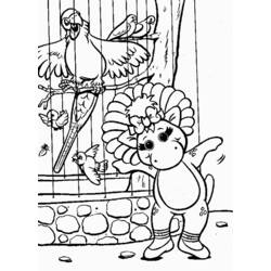 Раскраска: Барни и его друзья (мультфильмы) #41013 - Бесплатные раскраски для печати