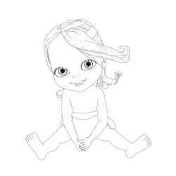 Раскраска: Малышка Лилли (мультфильмы) #41089 - Раскраски для печати