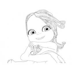 Раскраска: Малышка Лилли (мультфильмы) #41094 - Раскраски для печати