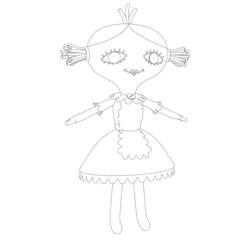 Раскраска: Малышка Лилли (мультфильмы) #41096 - Раскраски для печати