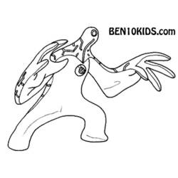 Раскраска: Бен 10 (мультфильмы) #40543 - Бесплатные раскраски для печати